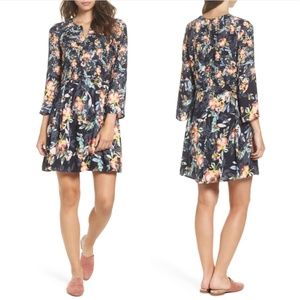 FRENCH CONNECTION Delphine Floral Print Dress